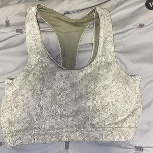 Green GYMSHARK sports bra